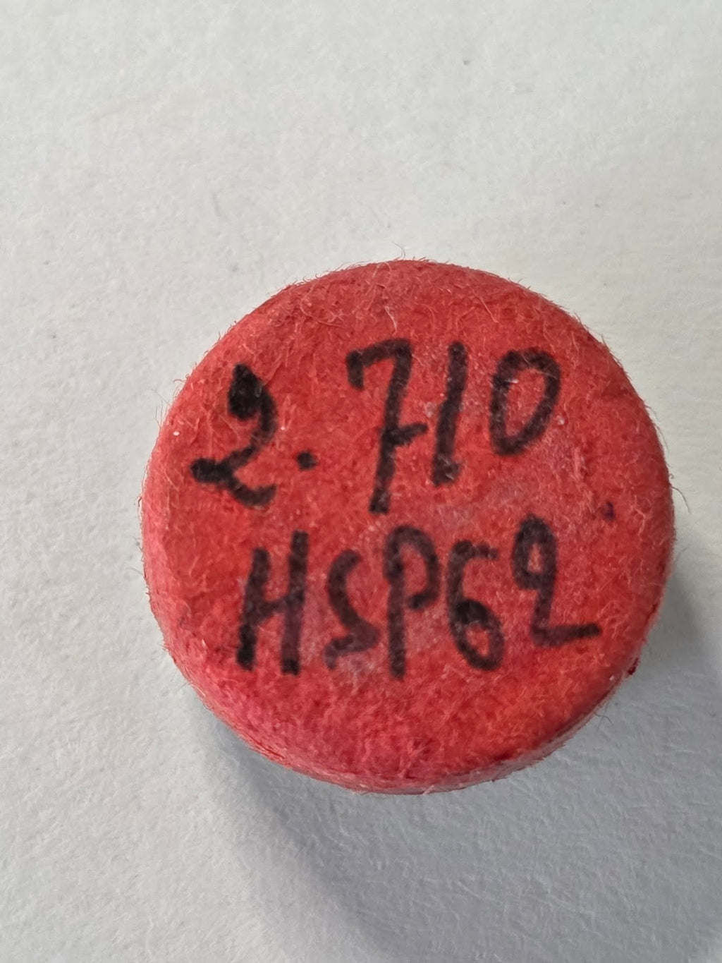 Lot de 2 ancres d'échappement d'origine garnies de leurs palettes en rubis (Réf. ISO 710) - HS (H. Sandoz & Fils / Henschoz SA) - HSP 62 (HS 62) / Réf. 710