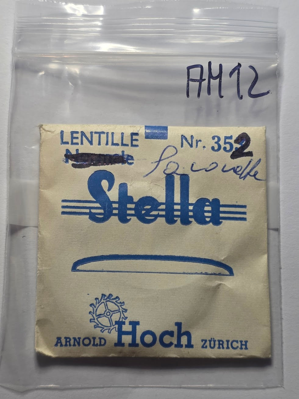 Lentille (verre de montre) - Stella (Arnold Hoch) - Nr. 352