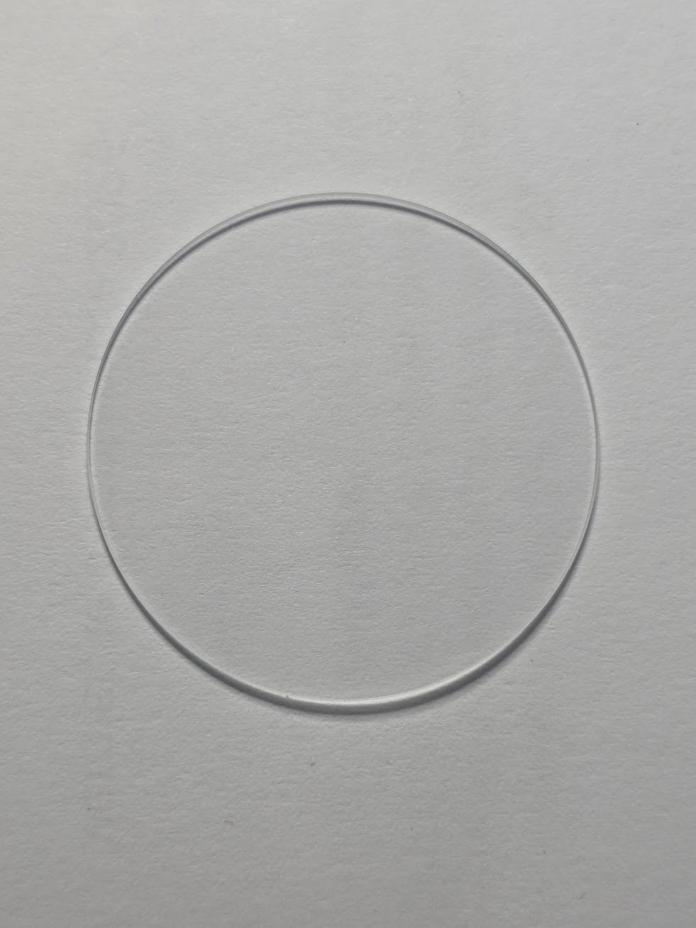 Verre minéral fin (dünn), épaisseur 0,7-0,8 mm - Flume Technik - MST 337