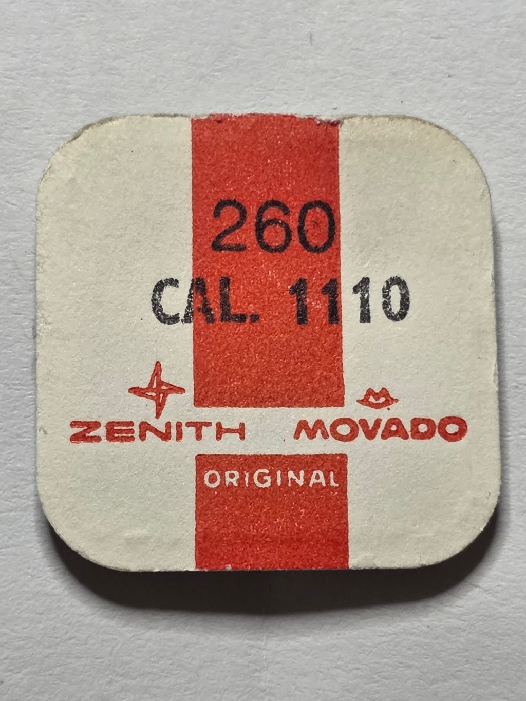 [AM158] Zenith / Movado - Zenith Movado Cal. 1110 / Réf. 260