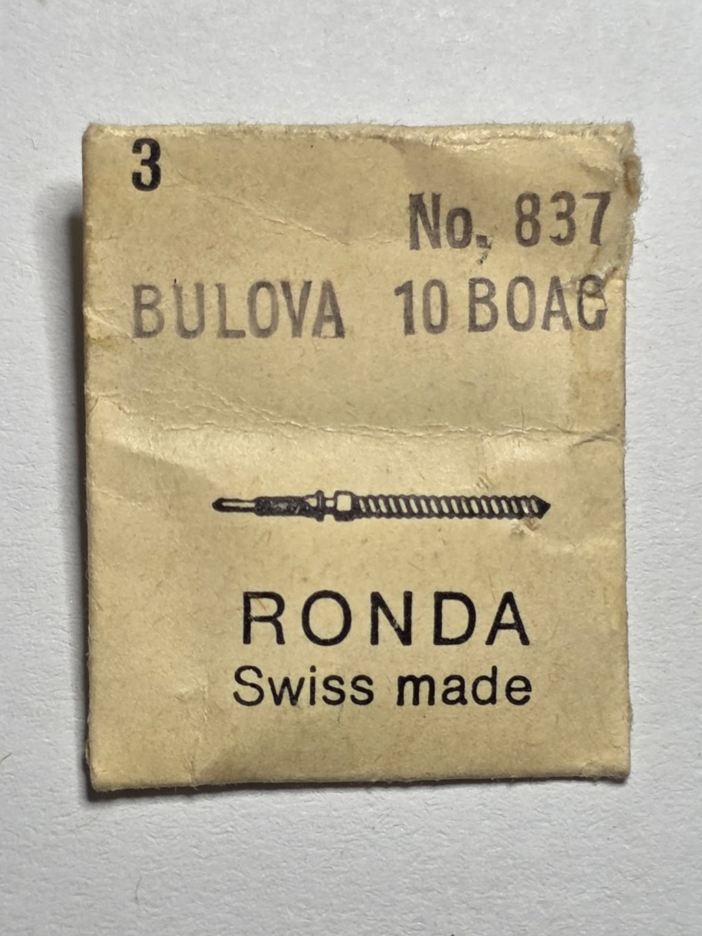 [AM168] RONDA / Bulova - Bulova 10 BOAC (Ronda 837)
