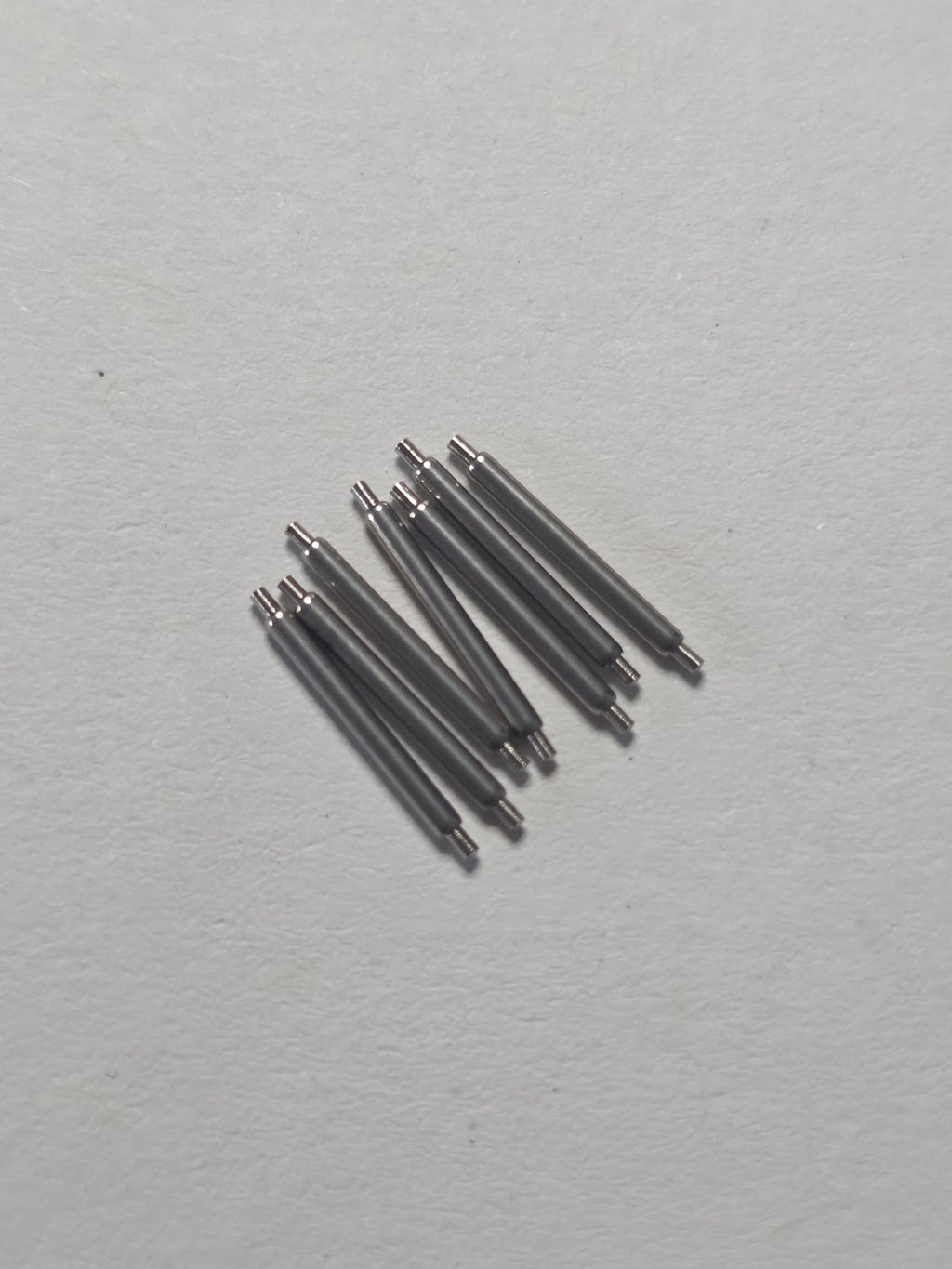 [AM212] Générique Horlogerie / Boley - Lot de 7 barrettes à ressort INOX sans collerette Boley (9 mm / Ø 1.0 mm - C/16)