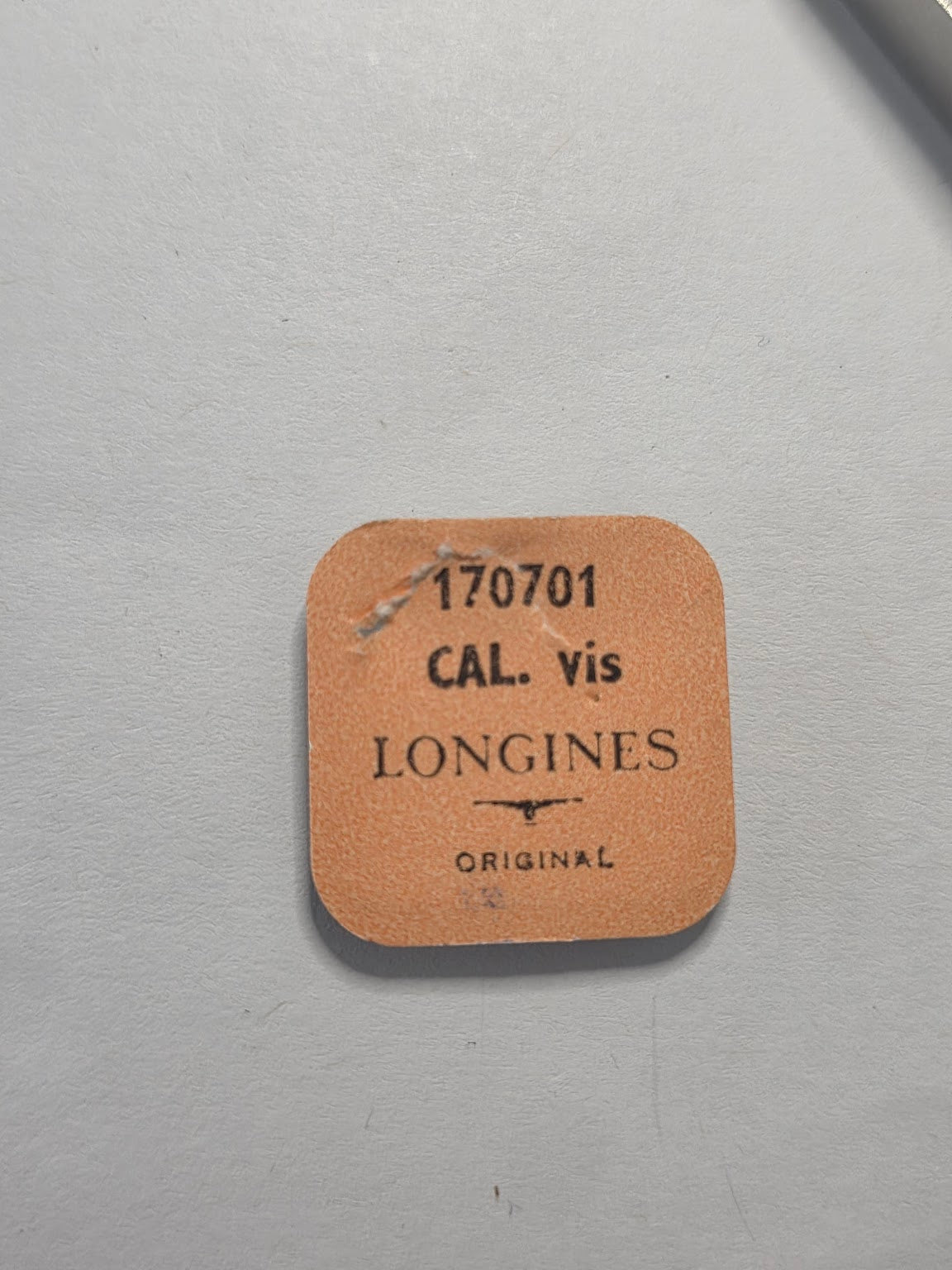 [AM237] Longines - Longines Cal. vis (170701) - Lot de 4 vis d'origine sous blister