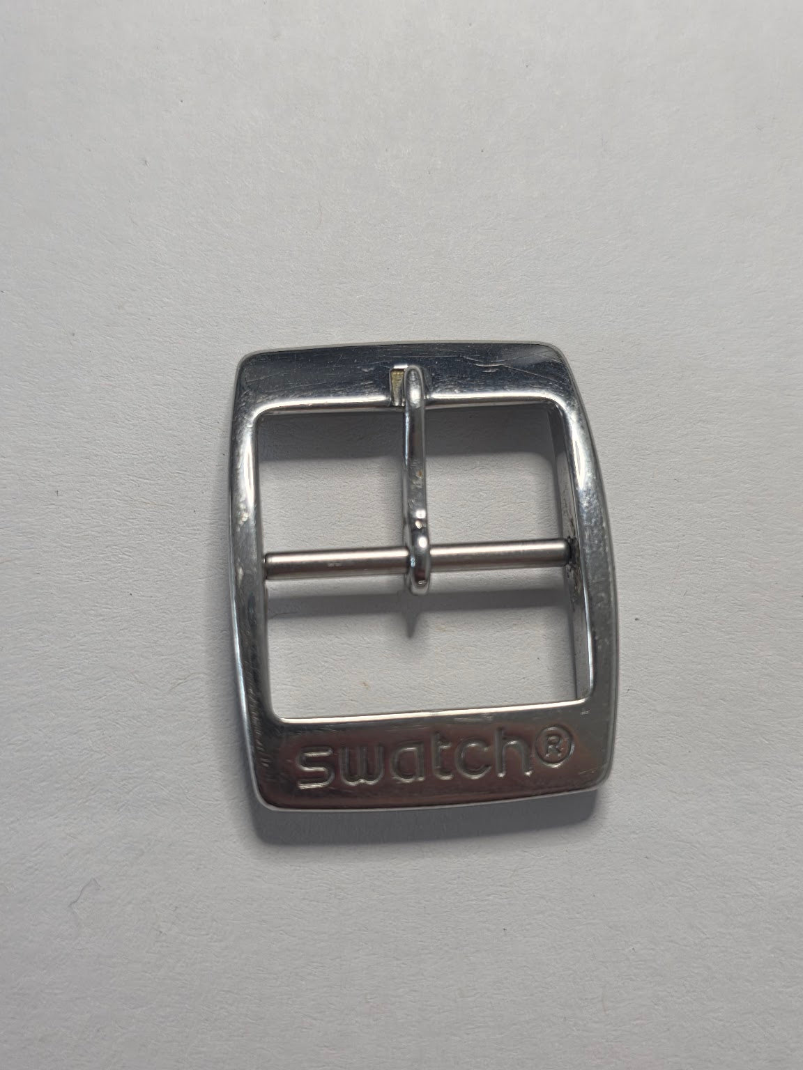 [AM241] Swatch - Boucle ardillon Swatch en métal / acier (Gravure swatch®)
