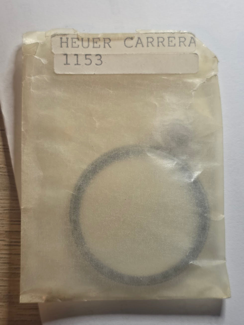 1x Lunette tachymètre Carrera + 1 couronne AMECO - Heuer - 1153
