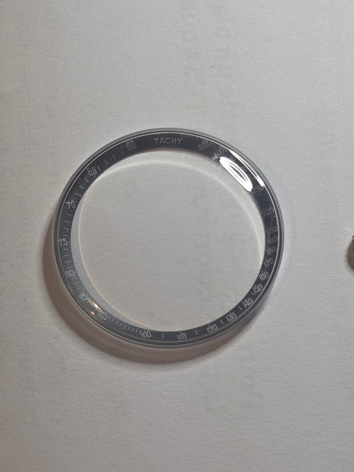 1x Lunette tachymètre Carrera + 1 couronne AMECO - Heuer - 1153