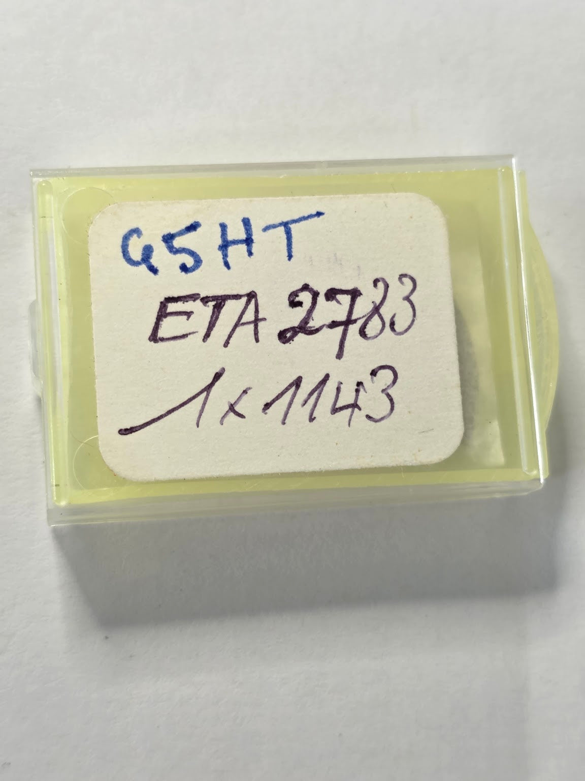 Masse oscillante / rotor de remontage automatique d'origine (Réf. 1143 / G5HT) - ETA Original - ETA 2783 / Réf. 1143